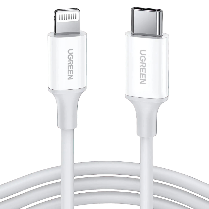 Кабель Ugreen USB-C — Lightning (2 м) (US171)