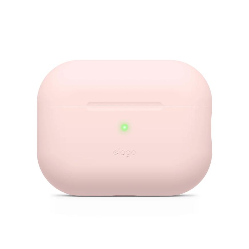 Силиконовый чехол с нейлоновым ремешком elago Silicone Basic Case для AirPods Pro 2