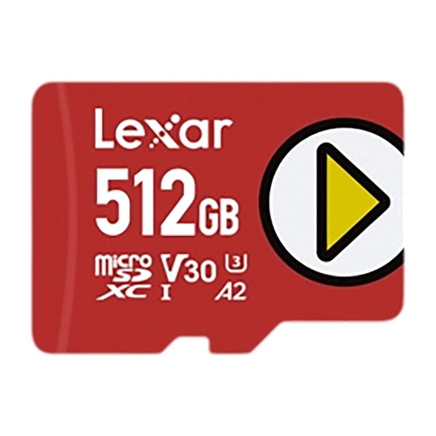 Карта памяти Lexar Play microSDXC UHS-I 512 ГБ (U3, V30, A2)