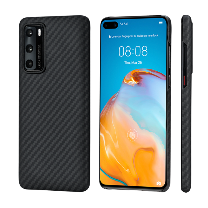 Чехол из арамидного волокна PITAKA MagEZ Case Twill для HUAWEI P40