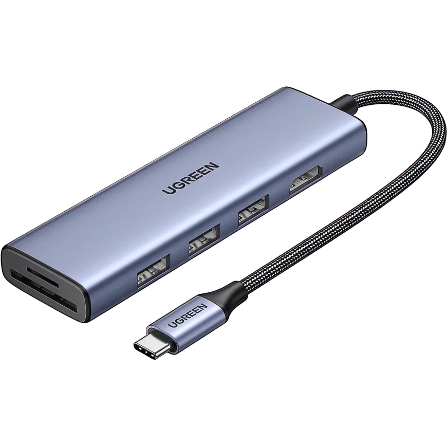 USB-Хаб Ugreen с USB-C (CM511)