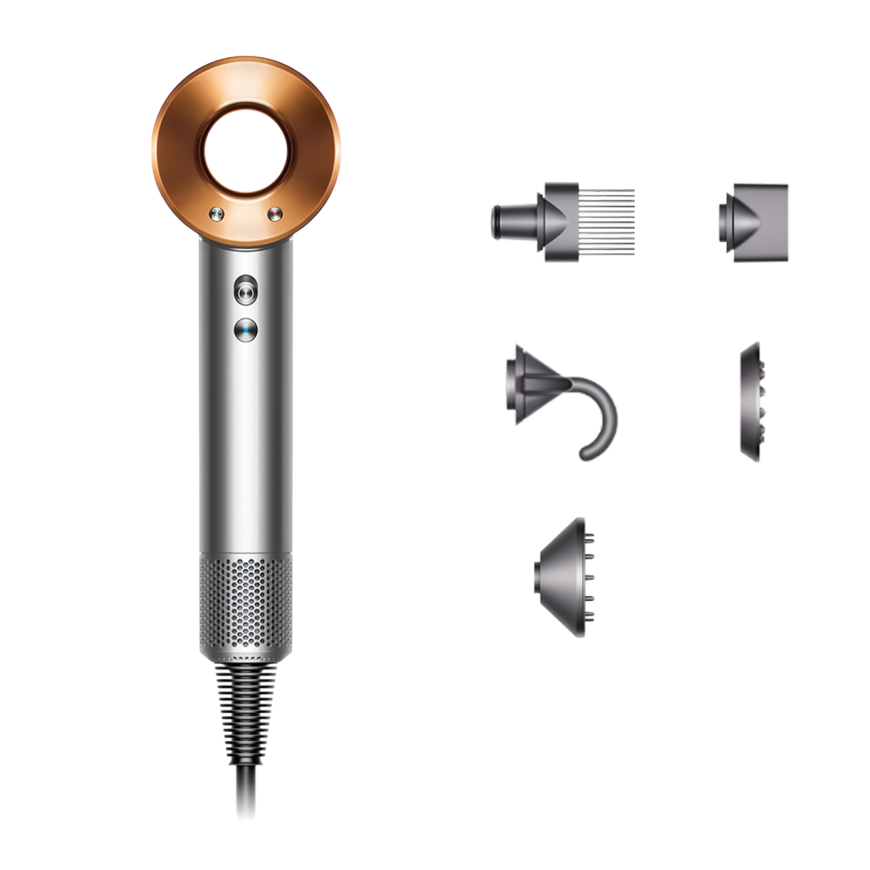 Фен Dyson HD07 Supersonic (Nickel/Copper) (2022)