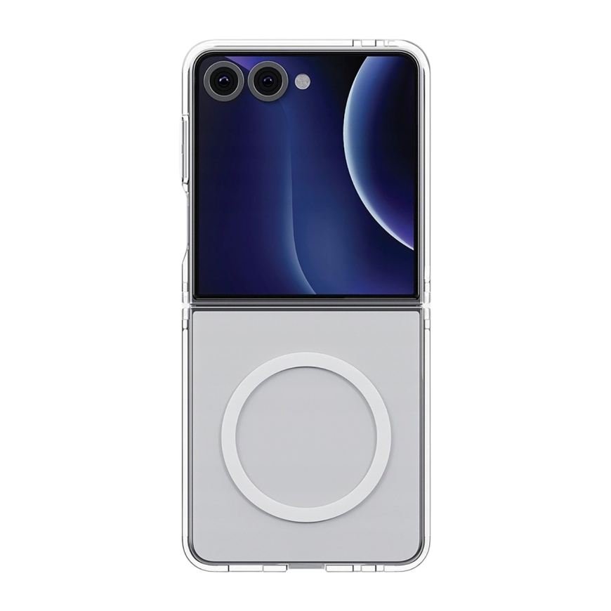 Прозрачный чехол MagSafe Uniq LifePro Xtreme для Samsung Galaxy Z Flip7