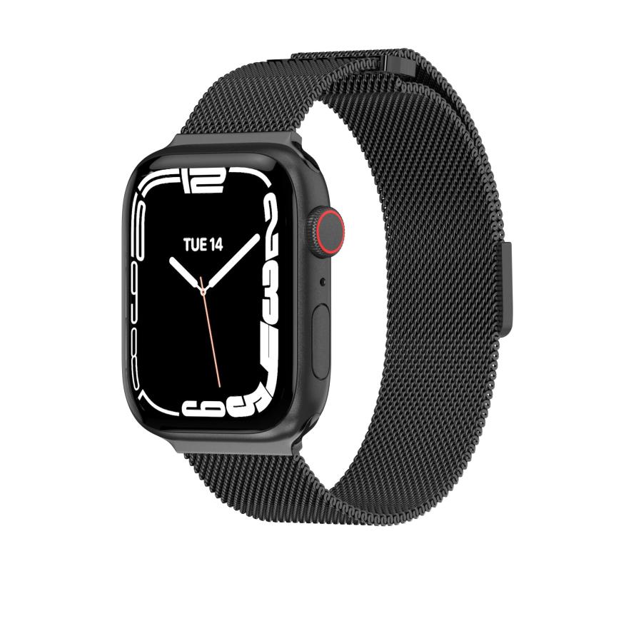 Стальной миланский сетчатый браслет SwitchEasy Mesh для Apple Watch 44, 45, 46 мм, Ultra и Ultra 2