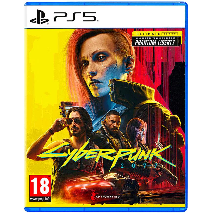 Игра Cyberpunk 2077 — Ultimate Edition для PlayStation 5 (полностью на русском языке)