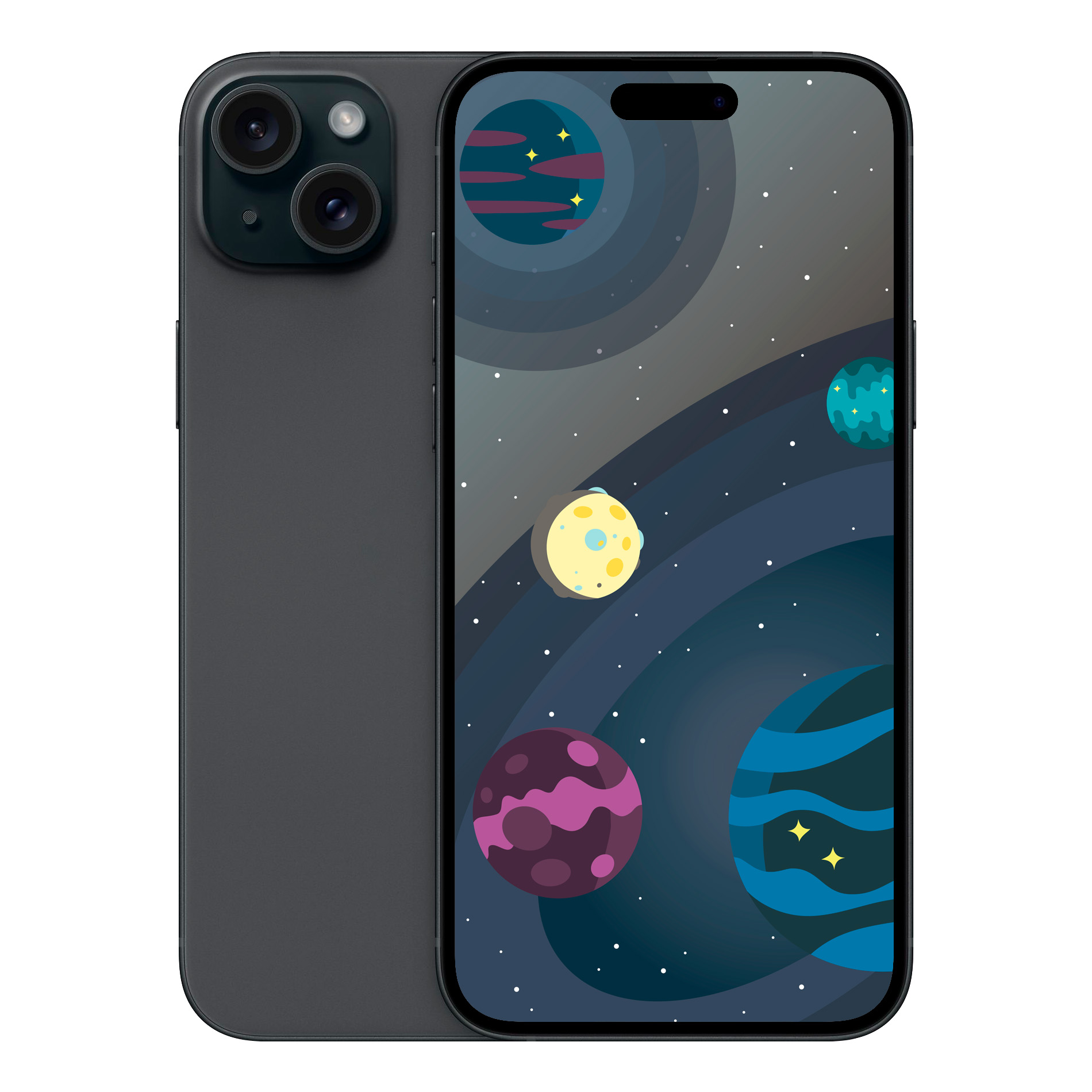 Смартфон Apple iPhone 15 Plus 256 ГБ (Чёрный | Black) купить в