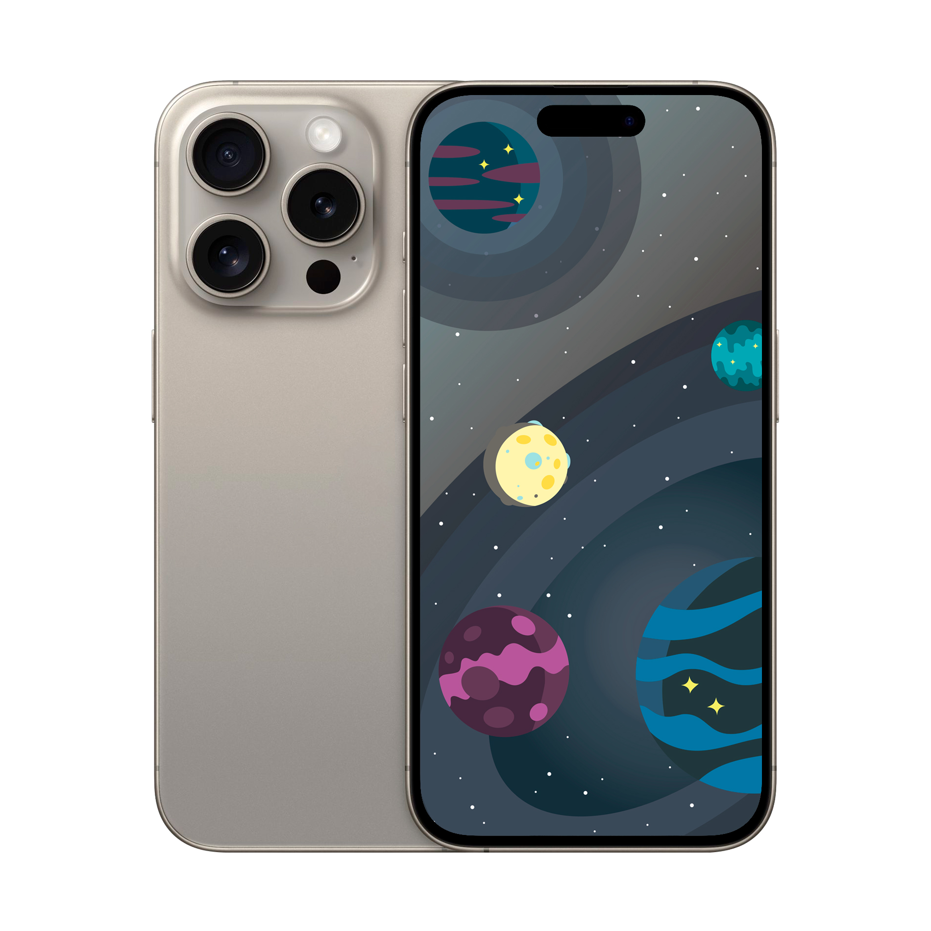 Смартфон Apple iPhone 15 Pro 128 ГБ («Натуральный титан» | Natural