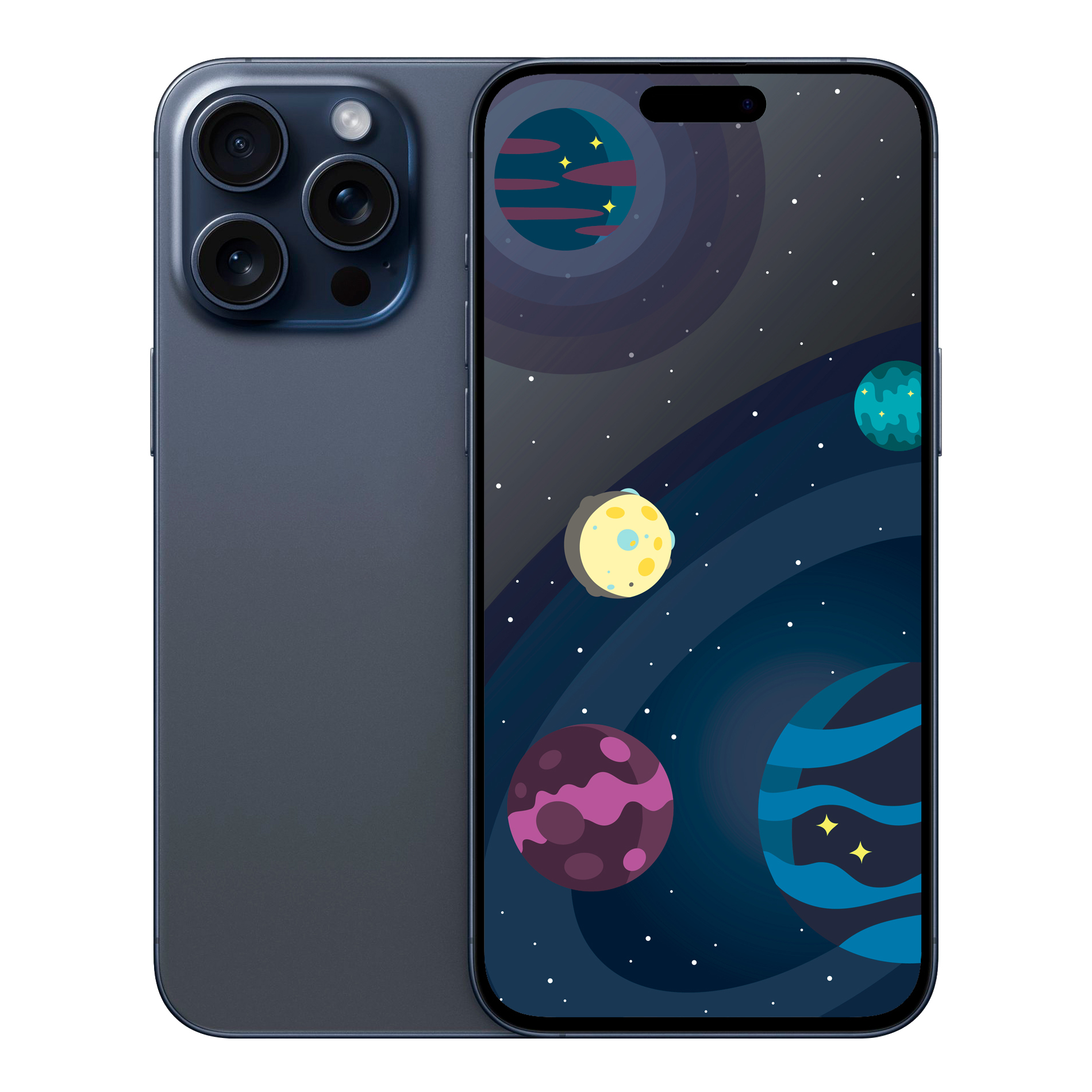 Смартфон Apple iPhone 15 Pro Max 512 ГБ («Синий титан» | Blue