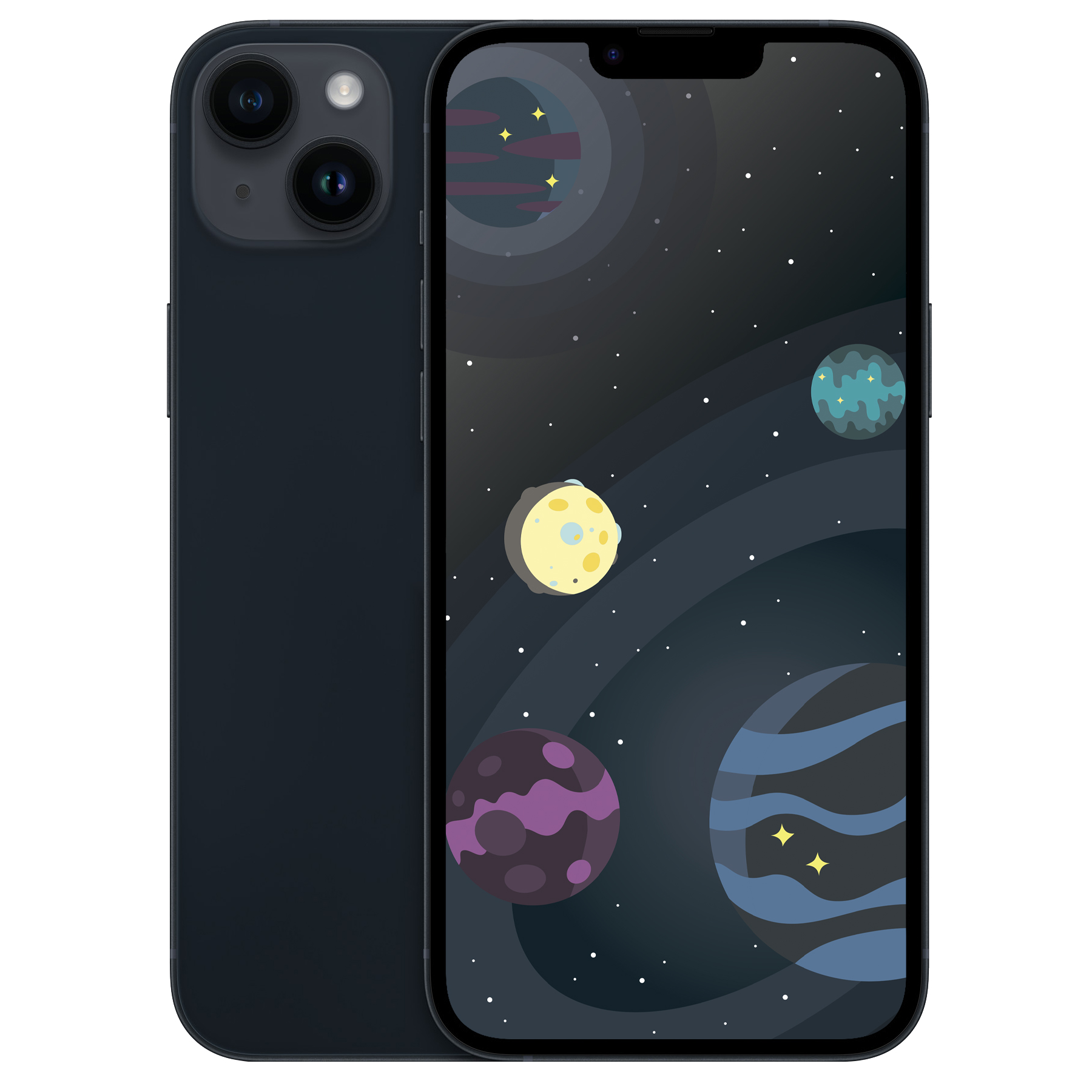 Смартфон Apple iPhone 14 Plus 256 ГБ («Тёмная ночь» | Midnight