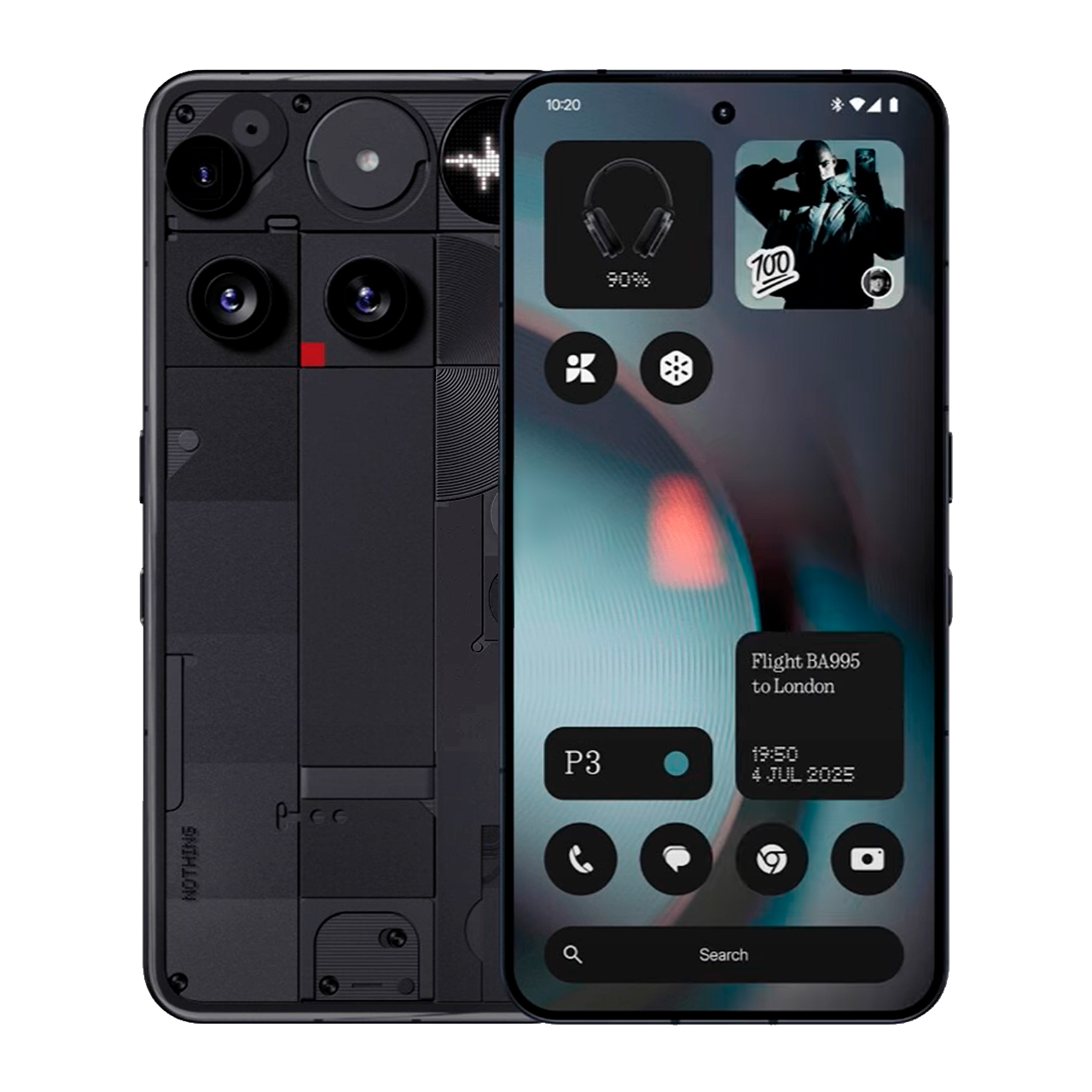 Смартфон Nothing Phone (3) 16 ГБ + 512 ГБ (Чёрный | Black)