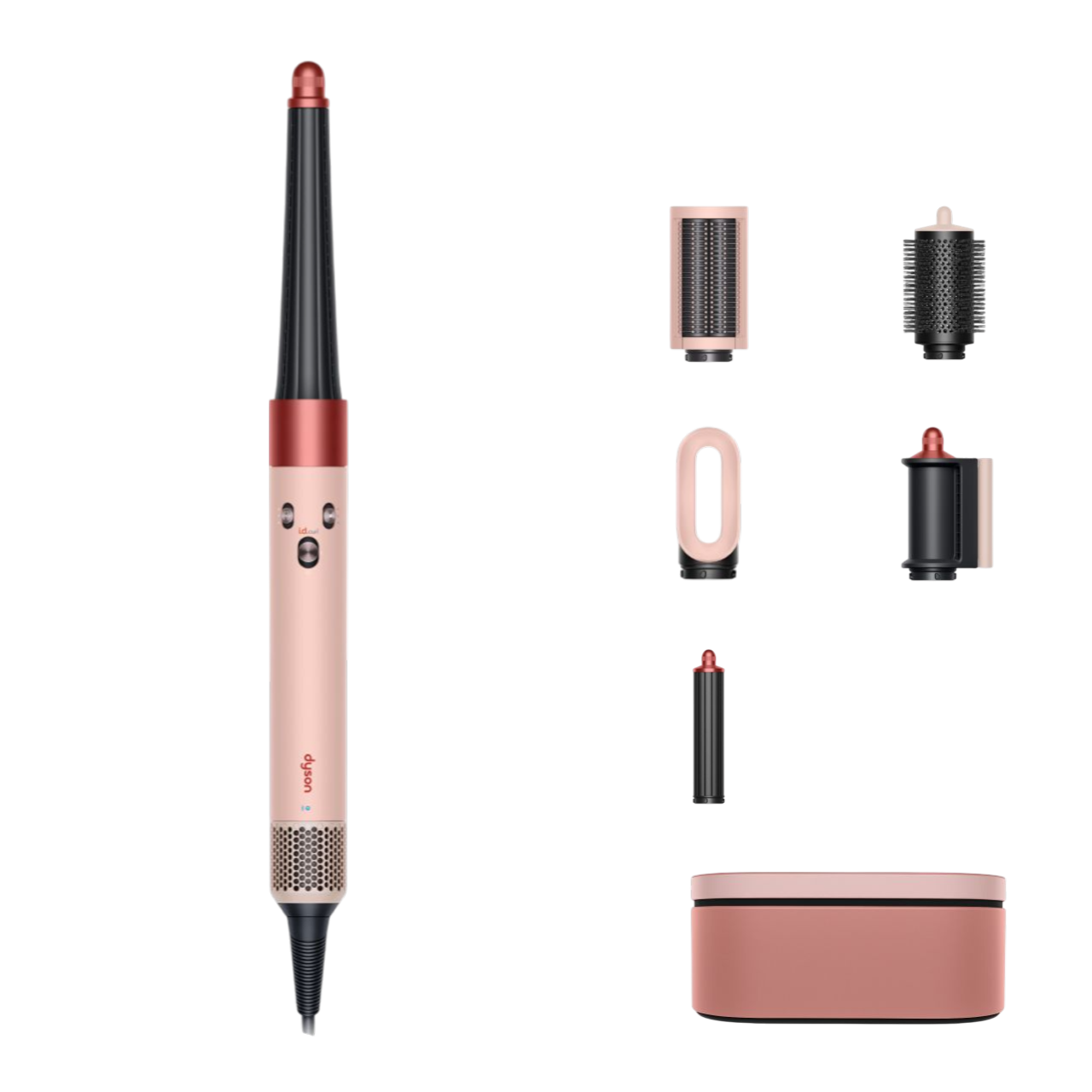 Купить стайлер Dyson HS08 Airwrap i.d. Straight+Wavy Pink/Gold