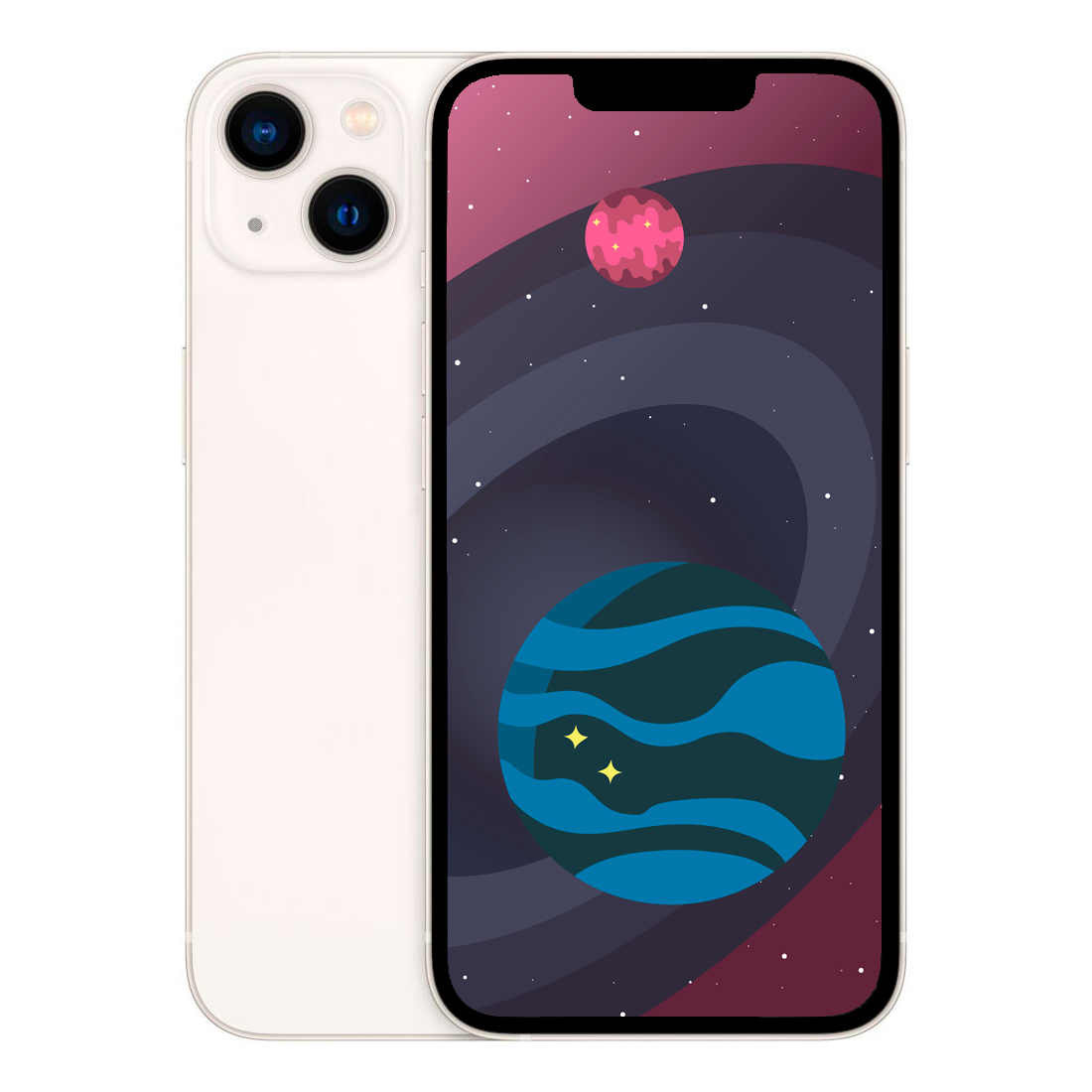 Смартфон Apple iPhone 13 128 ГБ («Сияющая звезда» | Starlight