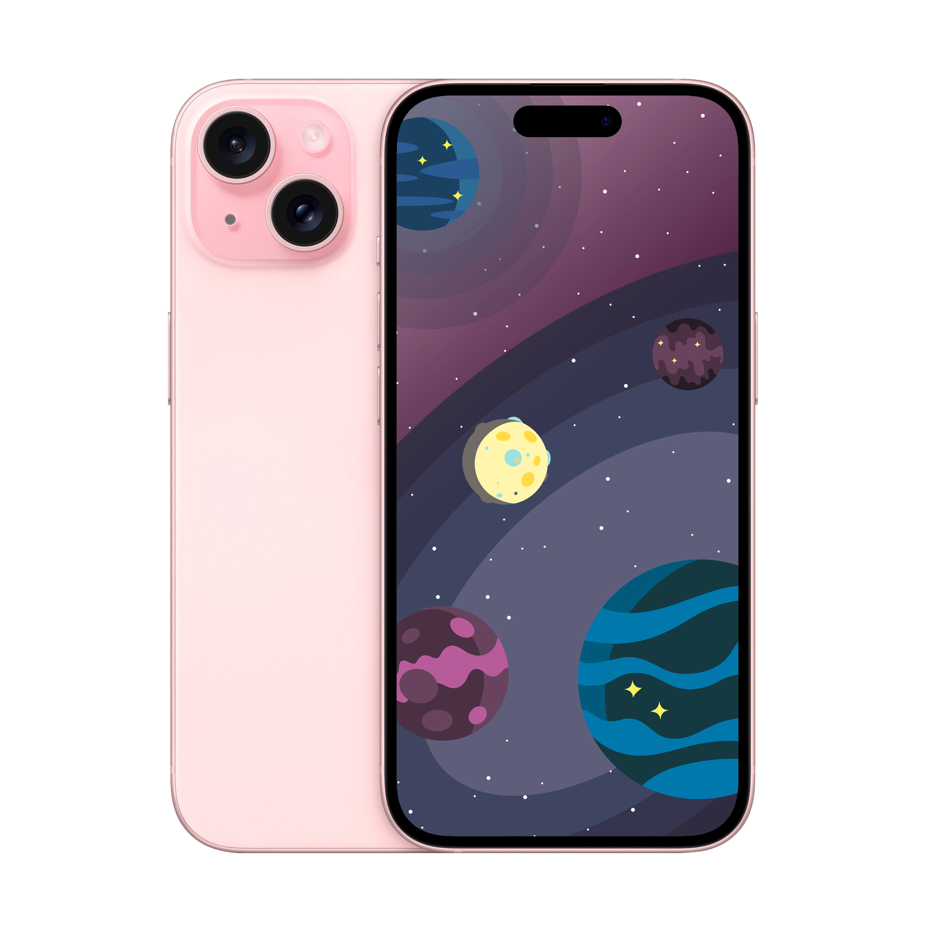 Смартфон Apple iPhone 15 256 ГБ (Розовый | Pink) купить в Москве