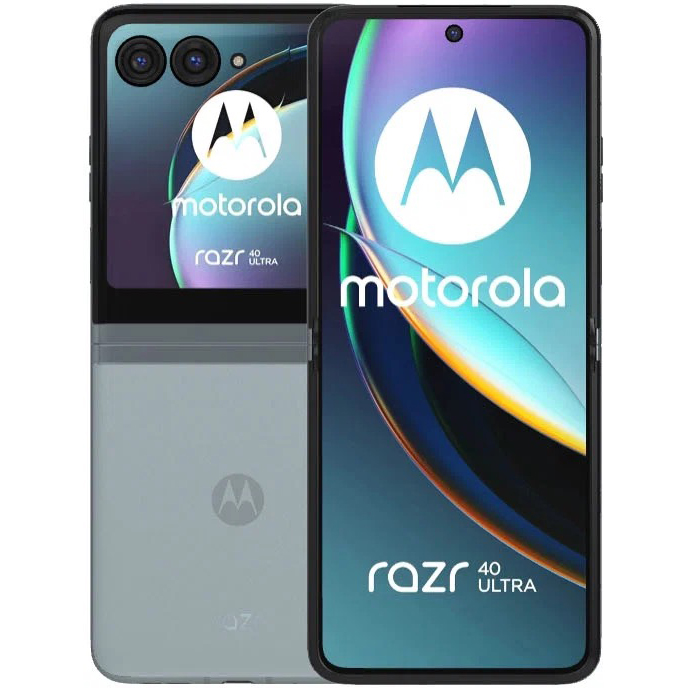 Смартфон Motorola Razr 40 Ultra (2023) 8 ГБ + 256 ГБ (Синий | Glacier Blue)