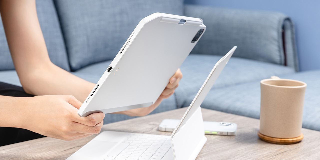 Чехол-накладка с отсеком для стилуса SwitchEasy CoverBuddy для iPad Pro 11 дюймов (2018-2021) и iPad Air (4-го поколения, 2020)