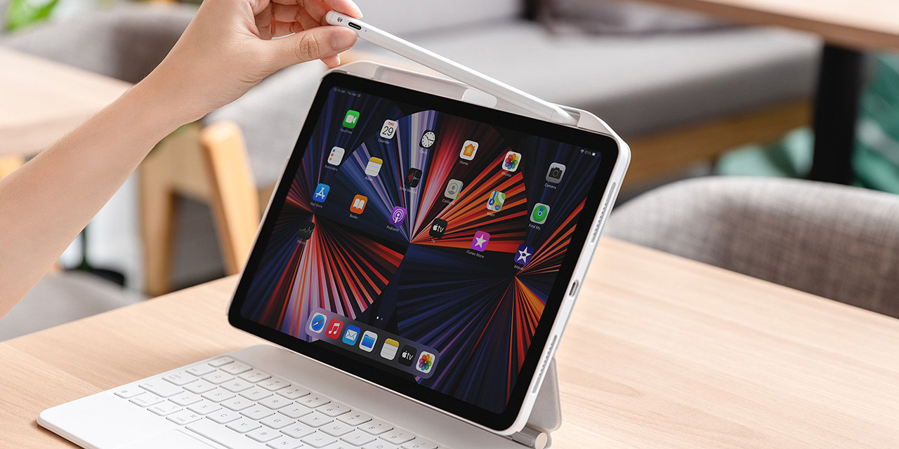 Чехол-накладка с отсеком для стилуса SwitchEasy CoverBuddy для iPad Pro 11 дюймов (2018-2021) и iPad Air (4-го поколения, 2020)