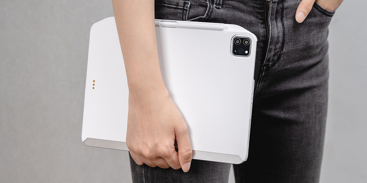 Чехол-накладка с отсеком для стилуса SwitchEasy CoverBuddy для iPad Pro 11 дюймов (2018-2021) и iPad Air (4-го поколения, 2020)