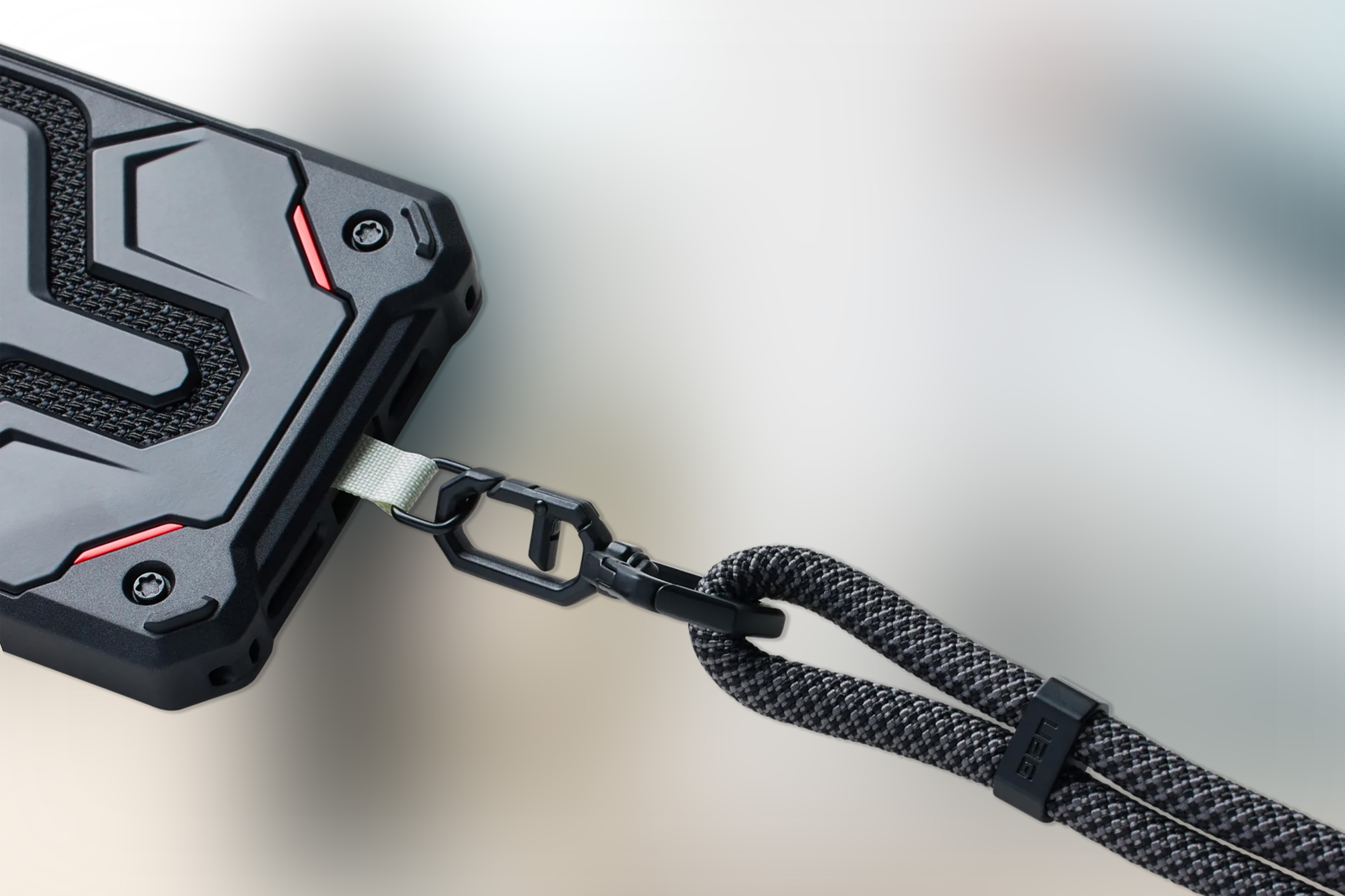 Регулируемый ремешок из полиэстера с карабином UAG Civilian Slim Crossbody  Lanyard для iPhone