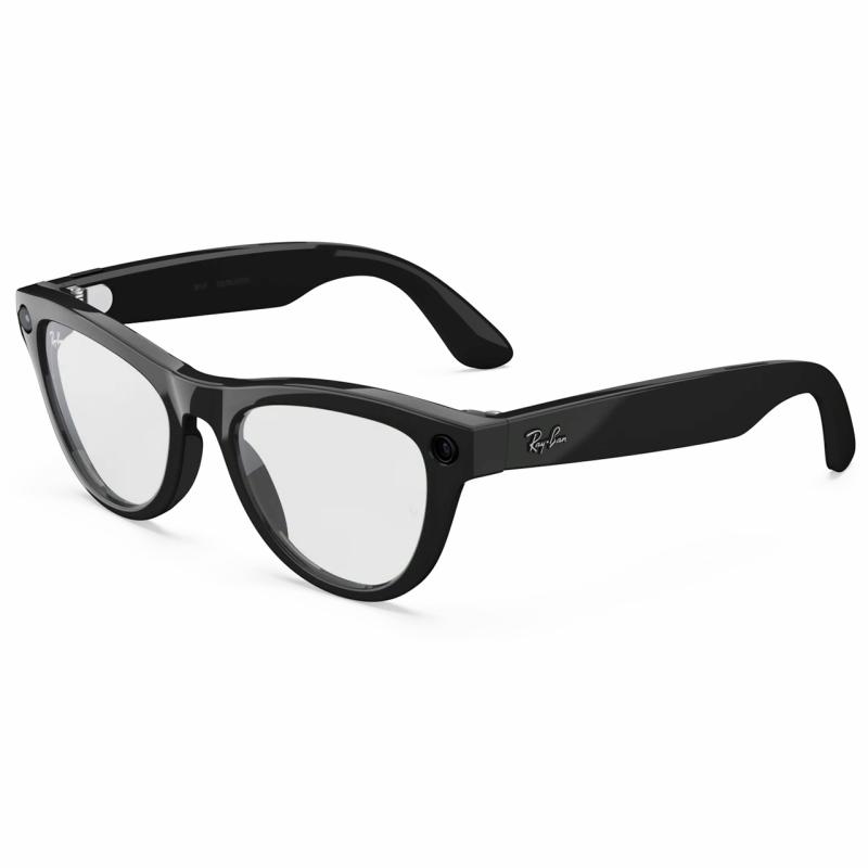 Умные очки Ray-Ban Skyler (Gen 2) (Shiny Black/Graphite Green Transitions) - видео 1